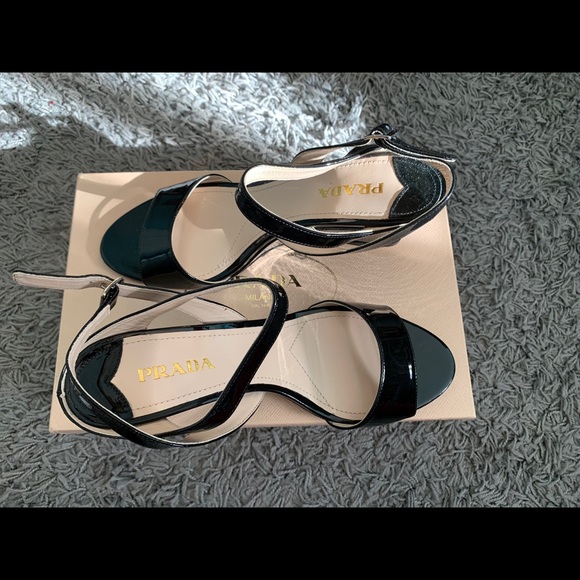Prada Wedge Sandal - Picture 2 of 8